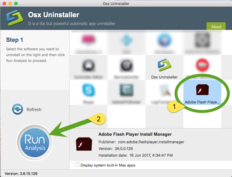 uninstall flash player mac osx